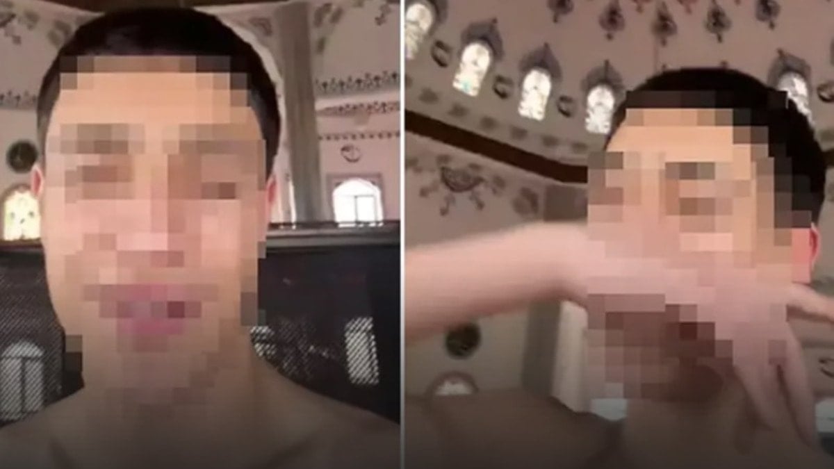 Camide çektiği bu video sonrası tutuklandı