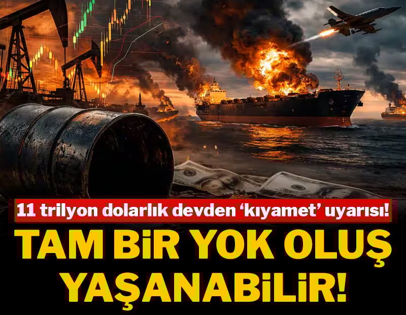 11 trilyon dolarlık devden ‘kıyamet’ uyarısı: "Tam bir yok oluş yaşanabilir!"