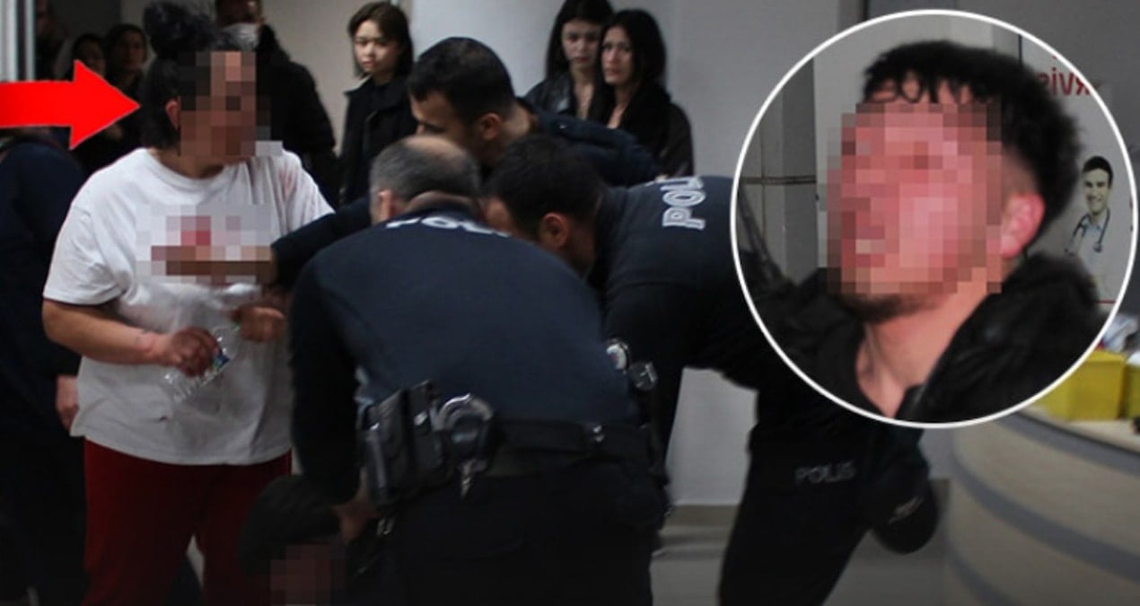 Annesini evde sevgilisiyle bastı ortalığı kan gölüne çevirdi