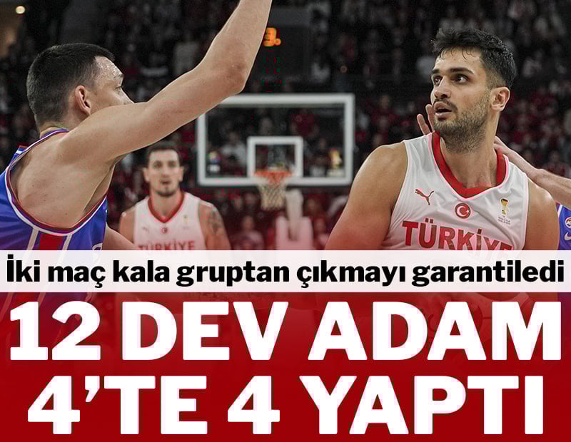12 Dev Adam 4'te 4 yaptı