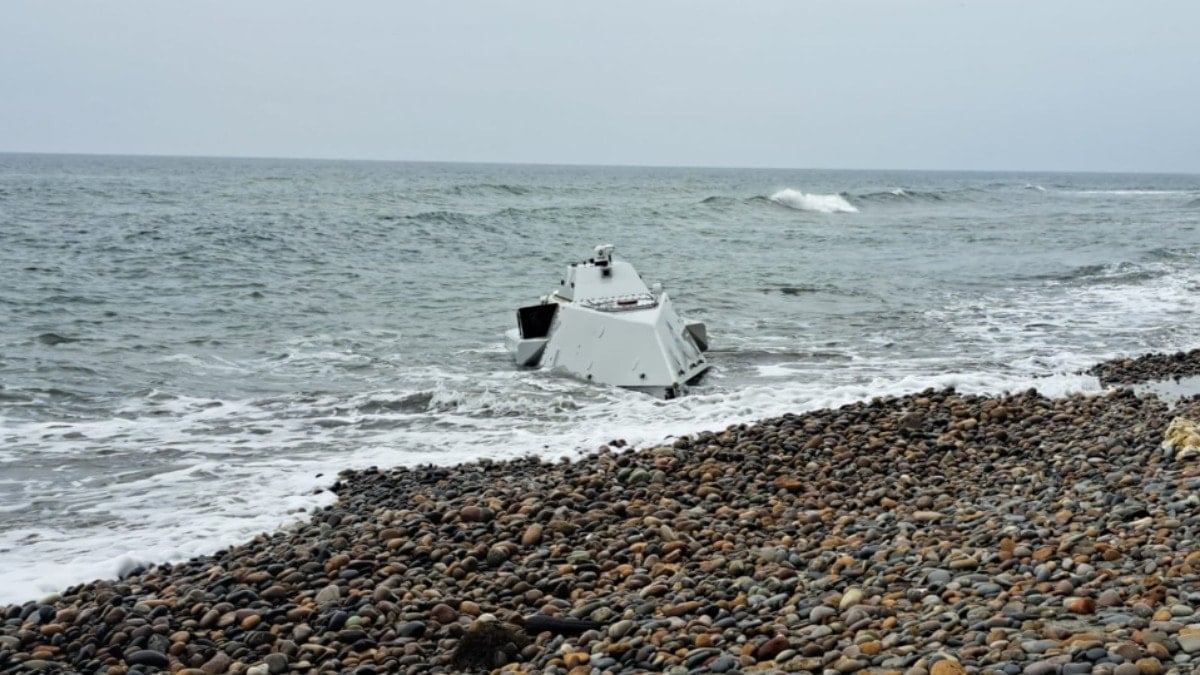 Son dakika... Ordu'da sahilde insansız deniz aracı bulundu