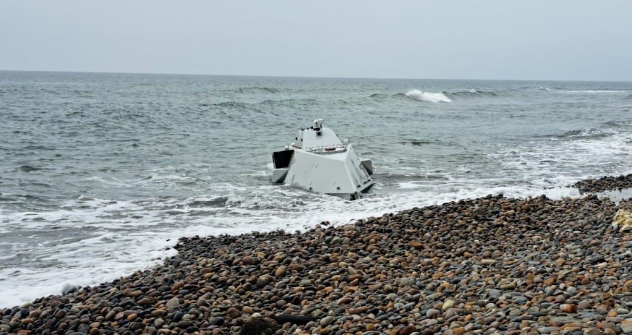 Son dakika... Ordu'da sahilde insansız deniz aracı bulundu