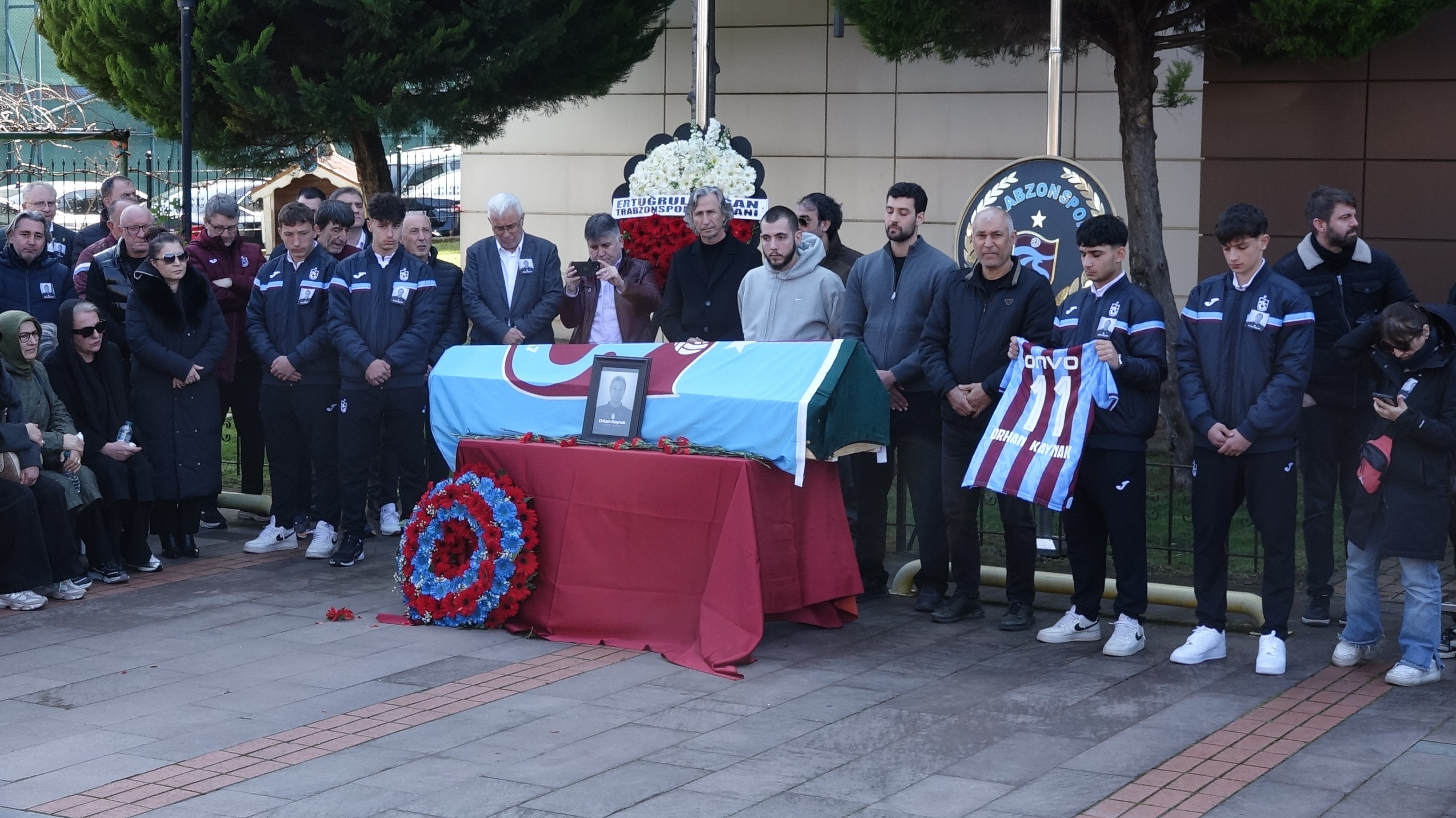 Trabzonspor'dan Orhan Kaynak'a veda töreni