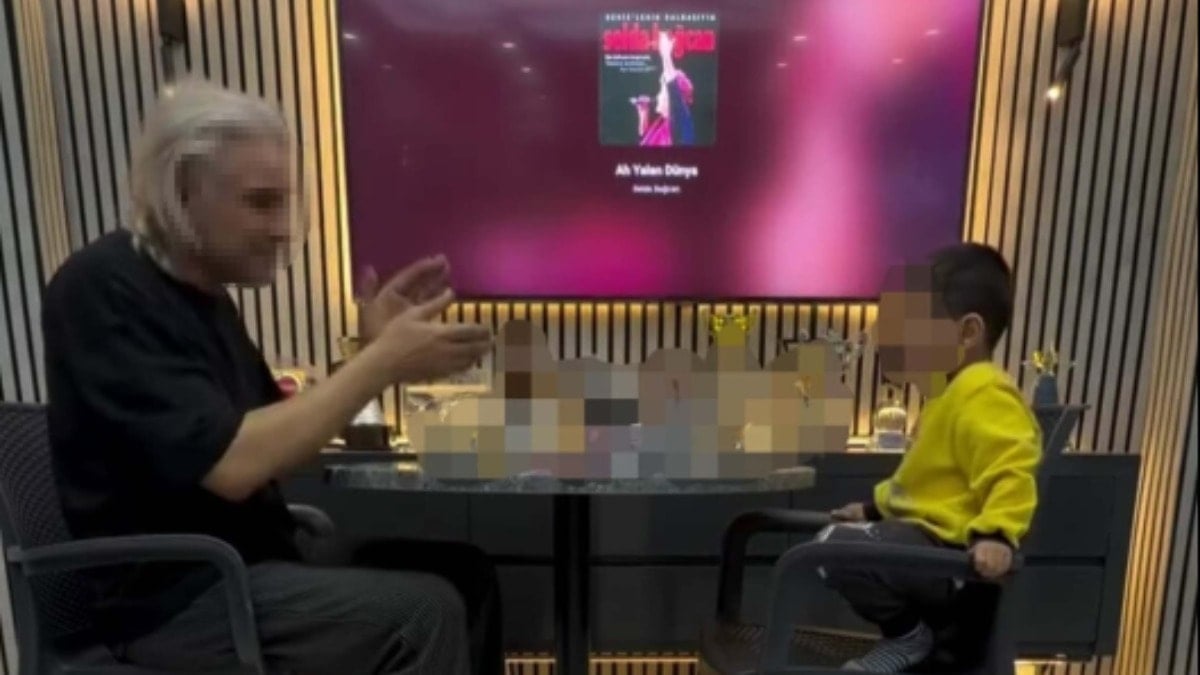 Üç yaşındaki çocuğunu alkol masasına oturtan baba serbest bırakıldı