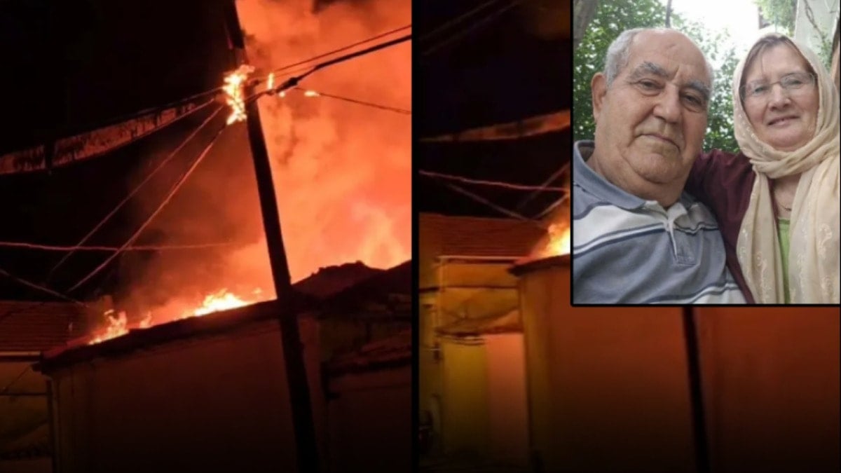 Altınlar için anneanne ve dedesini yaktı