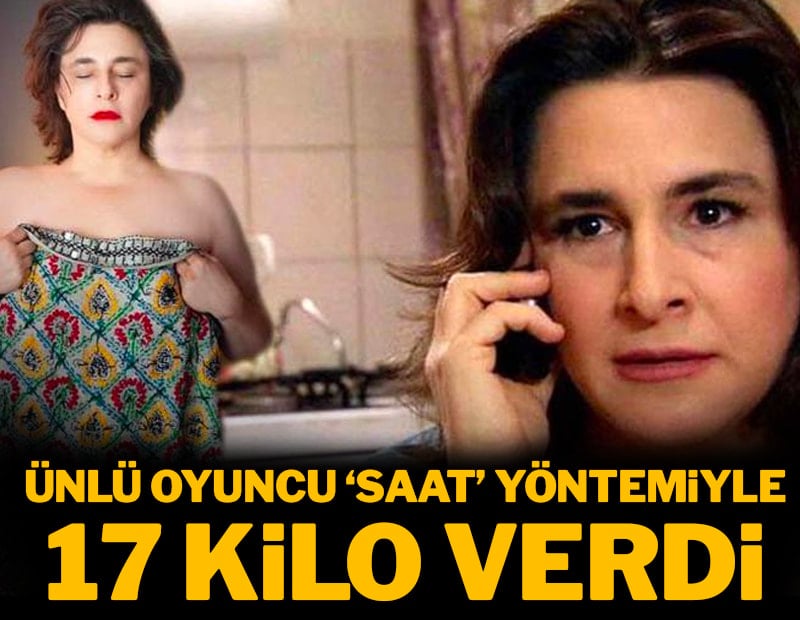 Esra Dermancıoğlu 'saat' yöntemiyle 17 kilo verdi