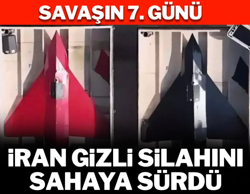 İran gizli silahını sahaya sürdü | SAVAŞTA 7'NCİ GÜN