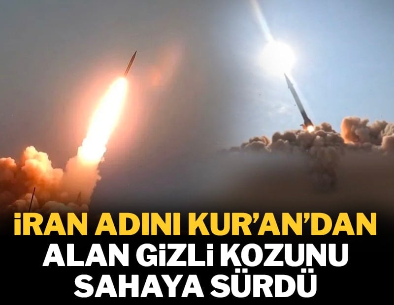 Adını Kur'an-ı Kerim'den aldı: İran gizli kozunu sahaya sürdü
