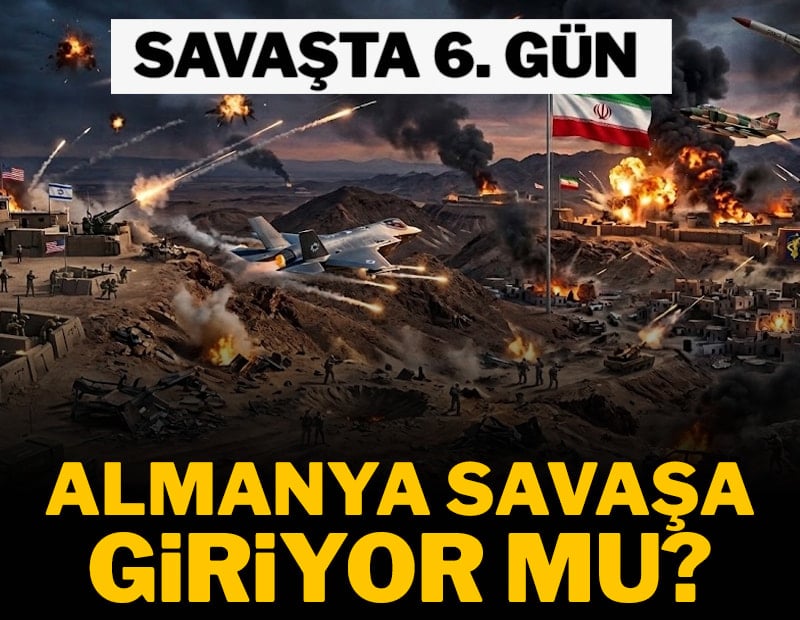 Son dakika: İsrail, İran savaşına Almanya da katılıyor mu? | Savaşta 6. gün