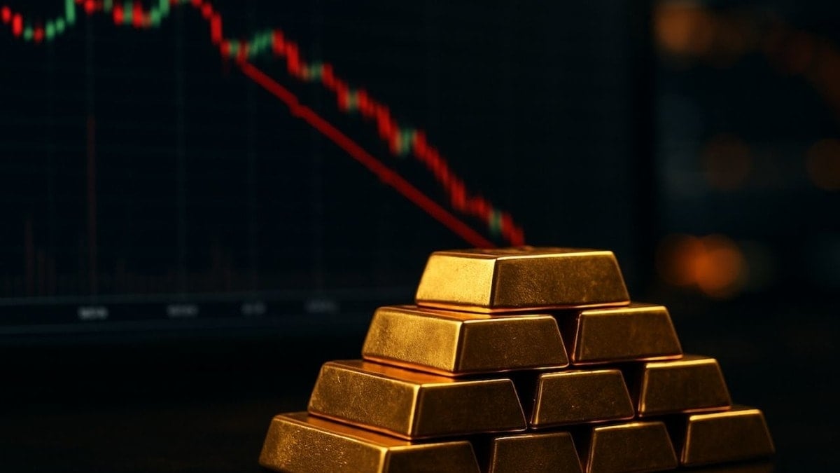 Altın kritik seviyenin altında hareket ediyor: Güvenli limanda fırtınalar kopuyor