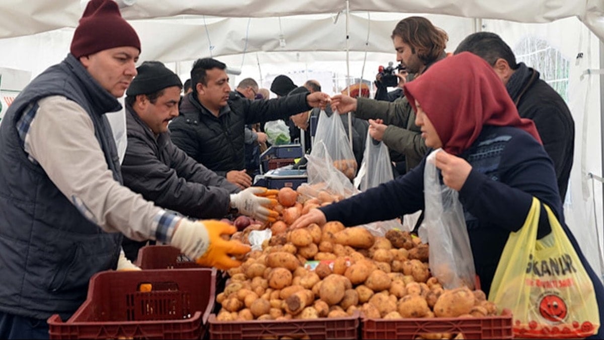 Et alamayınca patatese koştuk