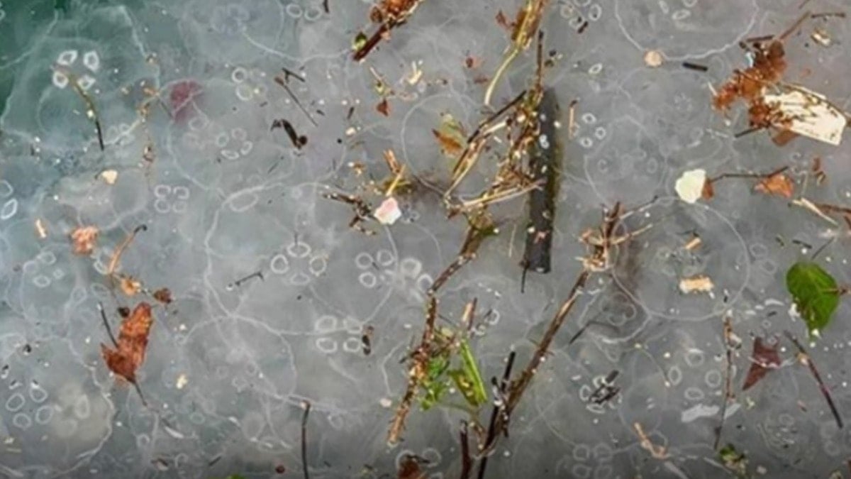 Saatler süren yağış sonrası İstanbul'da bu görüntü ortaya çıktı