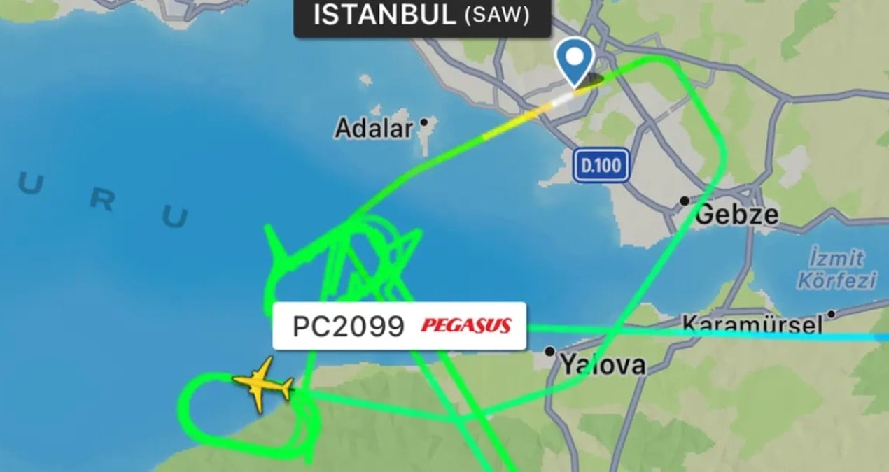 Uçaklar İstanbul'a inemedi! Havada tur atan 24 uçak yakıt kritiğine girdi