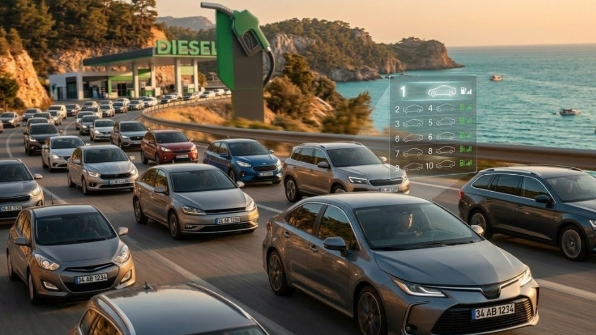 Bir depoyla 1000 KM deviriyor: İşte en az yakan 10 dizel otomobil