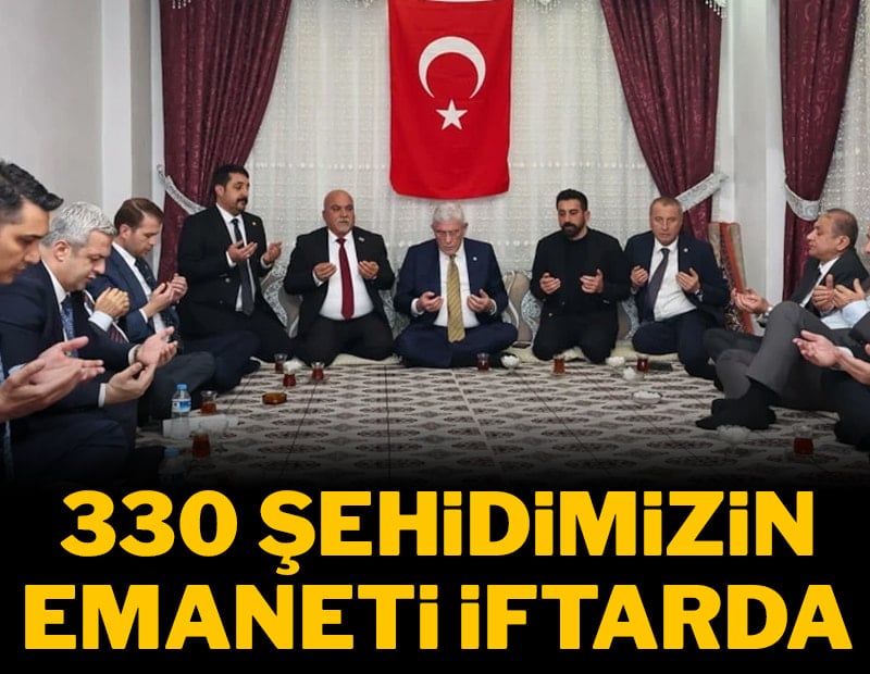 330 şehit veren Babat Ailesi’nin iftarına katıldı