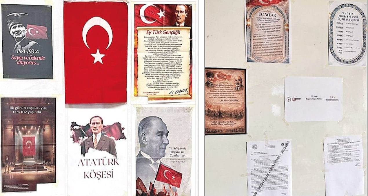 Atatürk sevgisine sürgün