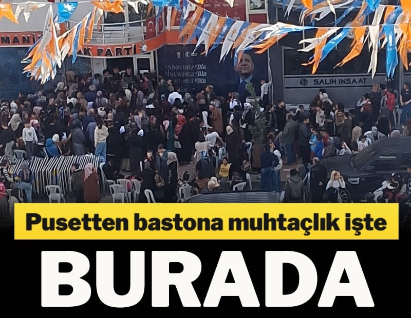 AKP yardım çeki dağıttı izdiham çıktı