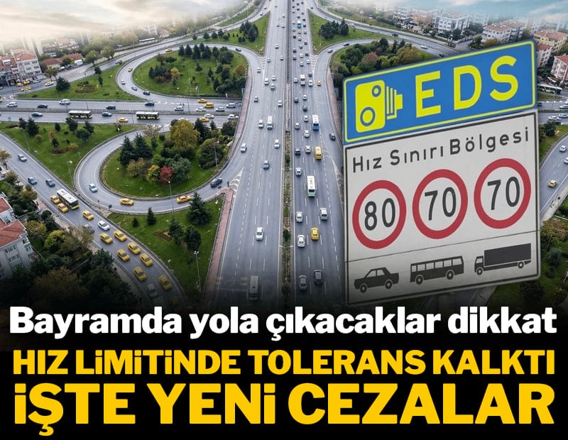 Bayramda yola çıkacaklar dikkat! Hız limitinde tolerans kalktı: İşte yeni KM sınırları ve cezalar
