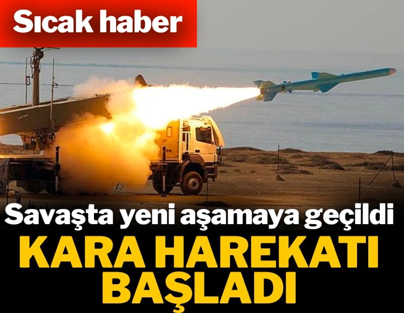 İsrail duyurdu: Lübnan'a kara harekatı başladı
