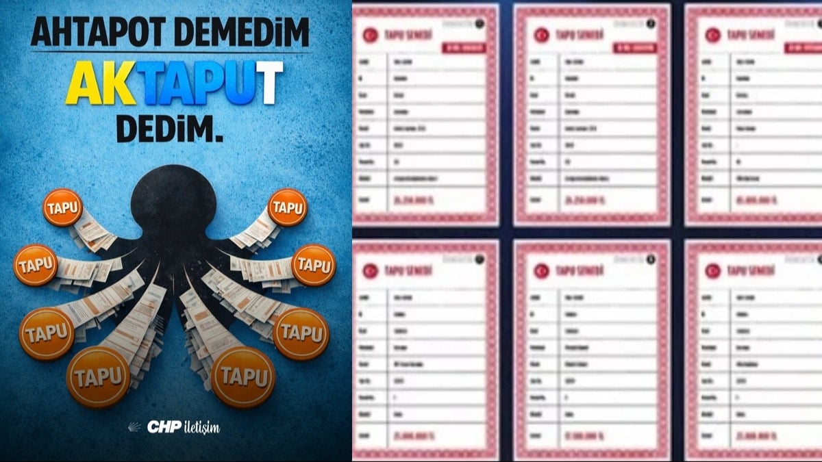 CHP'den 'AKTAPUT' kampanyası!