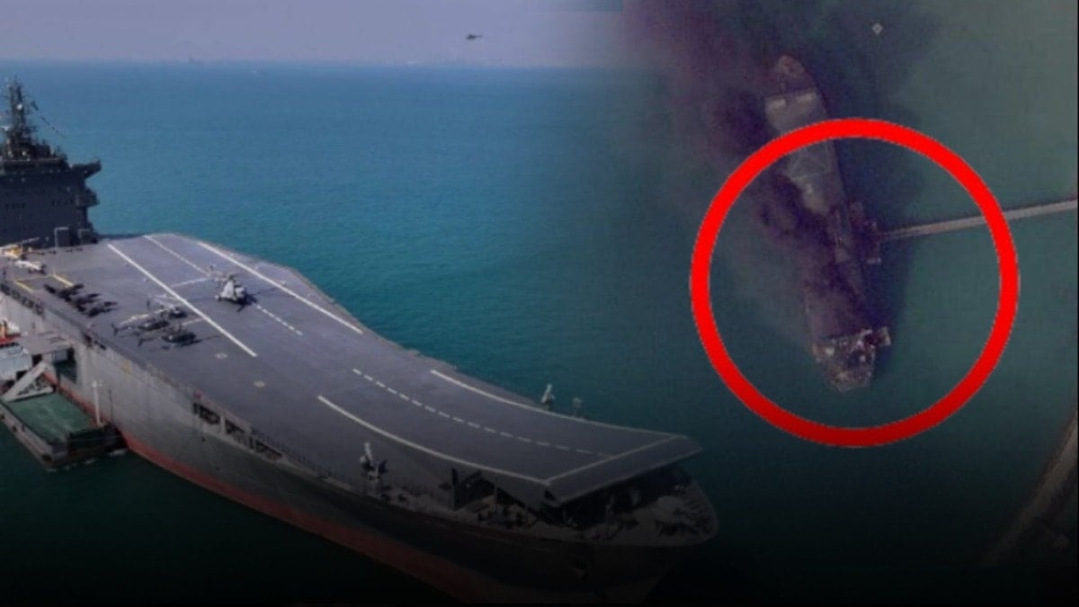 ABD'den İran'a dev darbe: İran'ın yüzen ordusu sulara gömüldü!