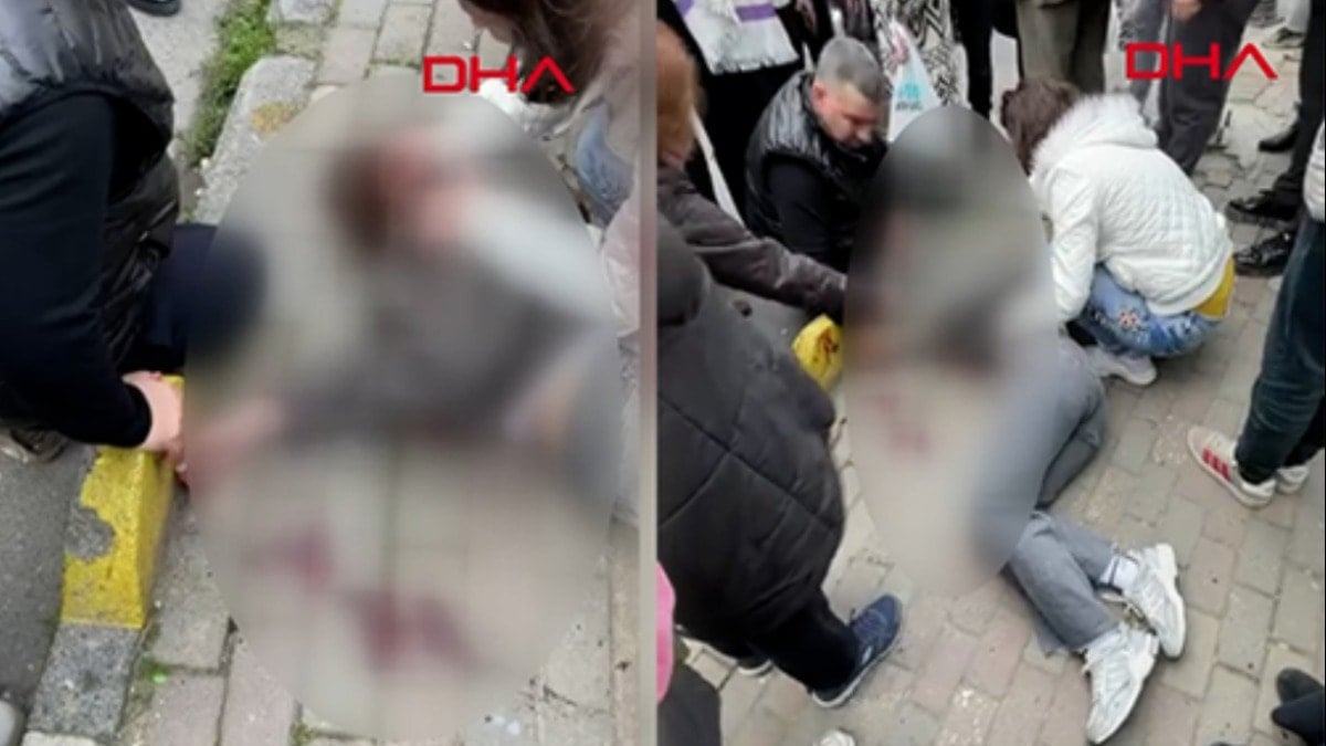 İstanbul’da okulun önünde kadın cinayeti!