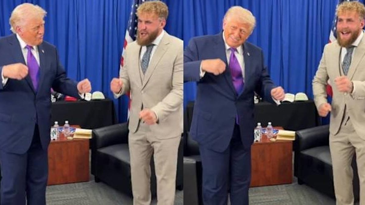 Dünya yanarken çocuklar ölürken Trump kameralar önünde dans etti