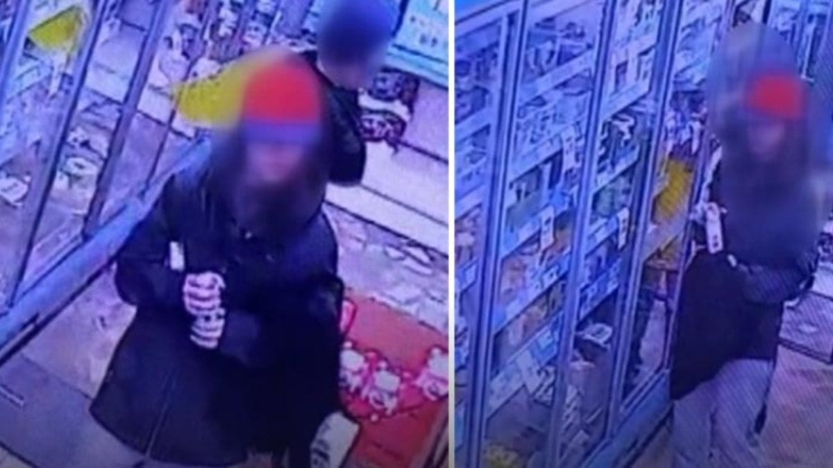 Kız dans etti, erkek poşeti doldurdu! Çocukların marketten çaldıkları ürün şaşırttı