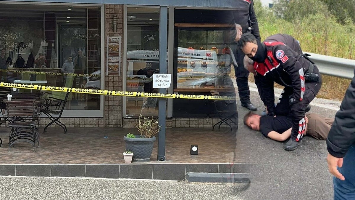 Fırın kan gölüne döndü: Kardeşler can verdi