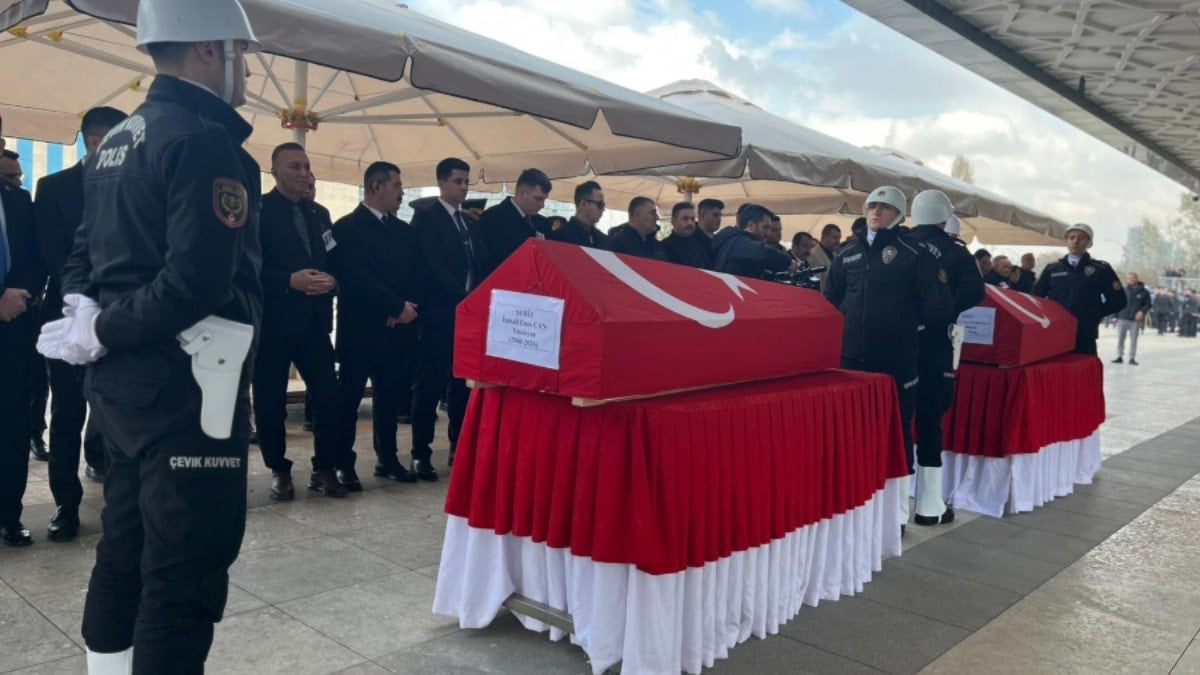 Katar'da şehit olan ASELSAN teknisyenleri, son yolculuklarına uğurlandı