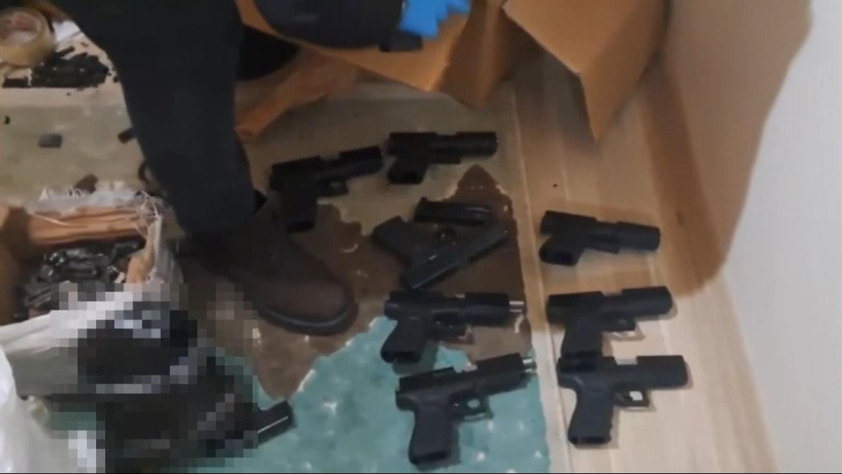 İstanbul'da silah kaçakçılığına yönelik operasyon