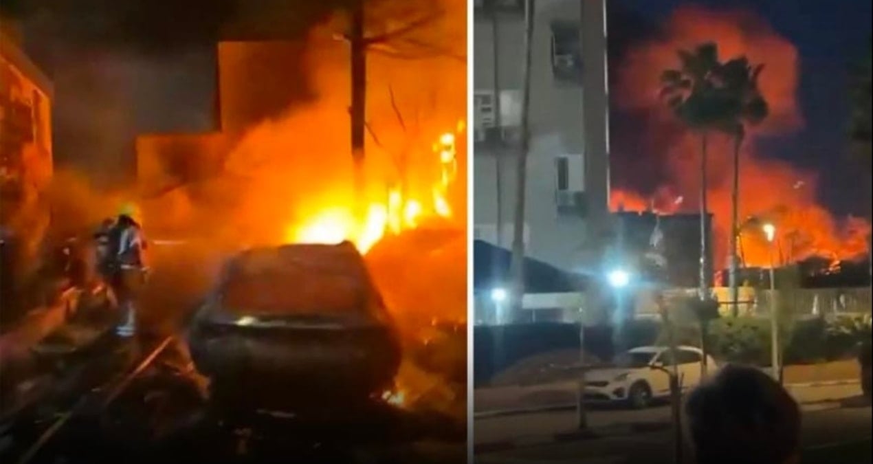 Demir Kubbe arızalandı, yanlışlıkla bir evi vurdu