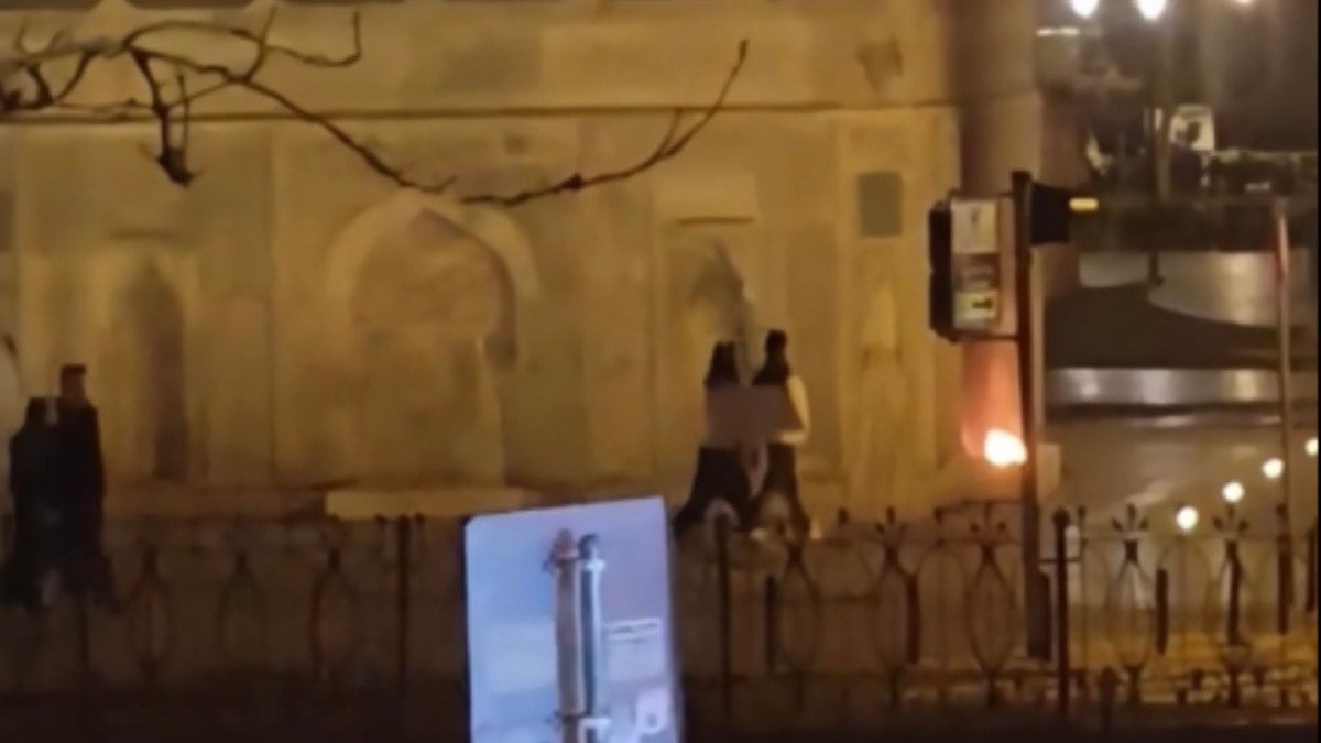 Isınmak için 3 asırlık çeşmeyi yaktı! Akıllara durgunluk veren bir savunma yaptı