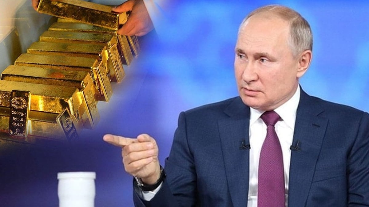 Putin imzaladı: Rusya'da külçe altın ihracatı yasaklandı