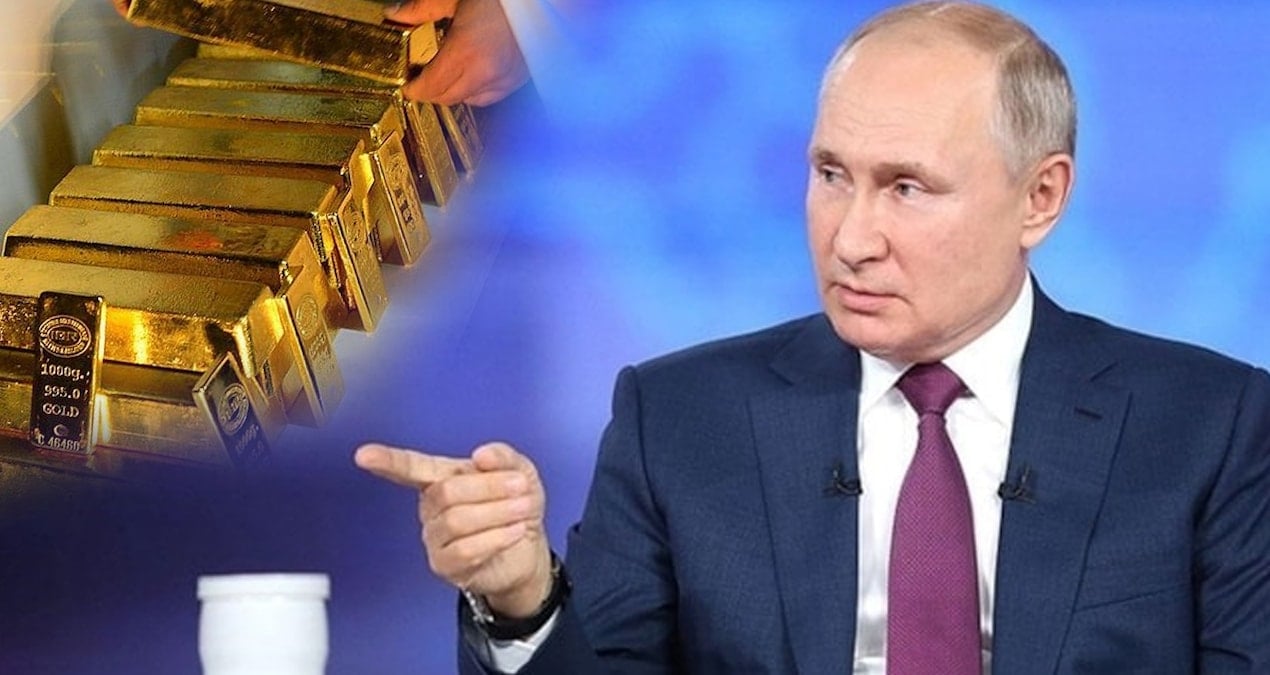 Putin imzaladı: Rusya'da külçe altın ihracatı yasaklandı