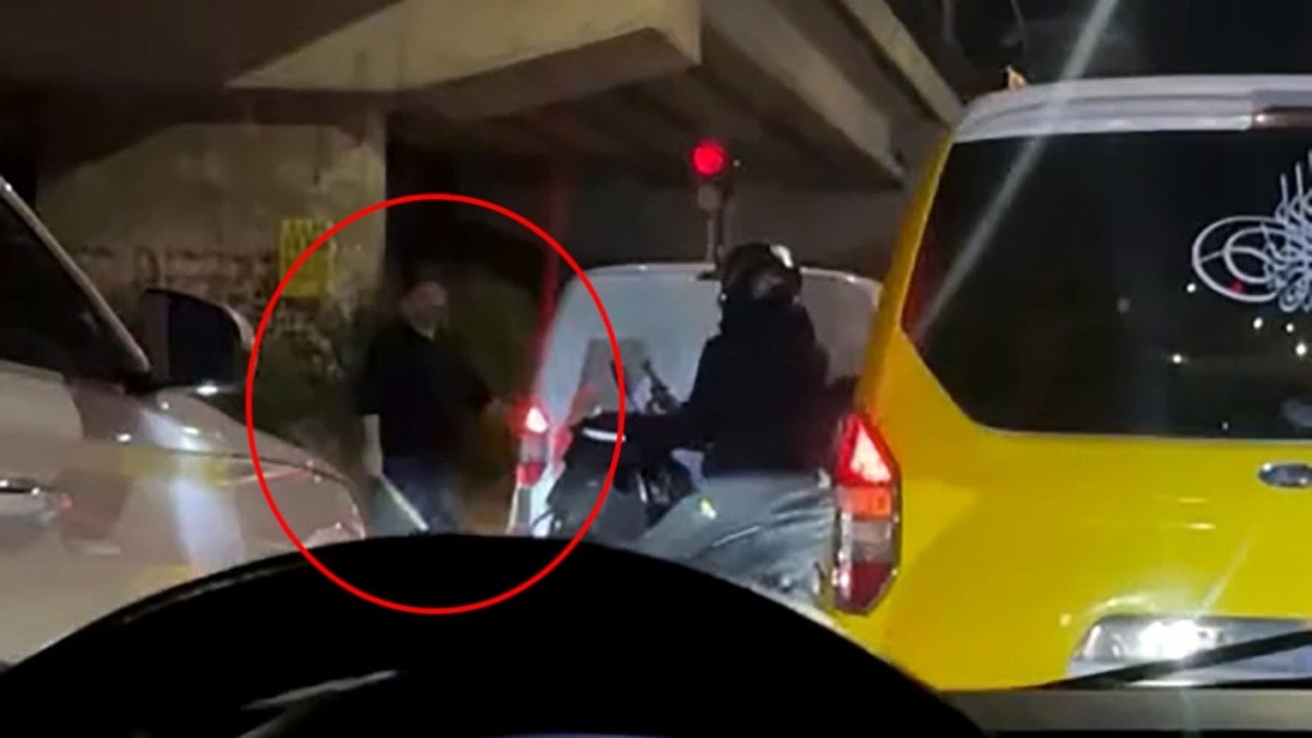 Sopayla aracından inen taksici hem tutuklandı; hem de 201 bin lira ceza yedi