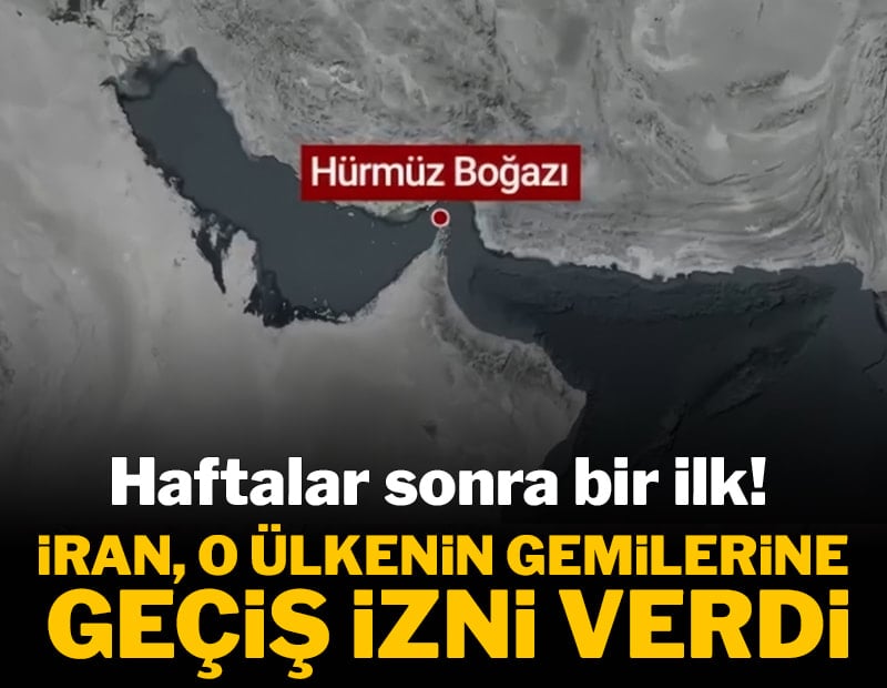 İran, 20 Pakistan gemisinin Hürmüz Boğazı'ndan geçişine izin verdi