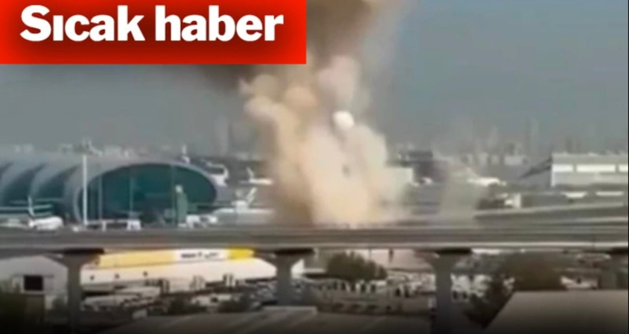 Dubai alev alev! İran vurdu, tüm uçuşlar durduruldu