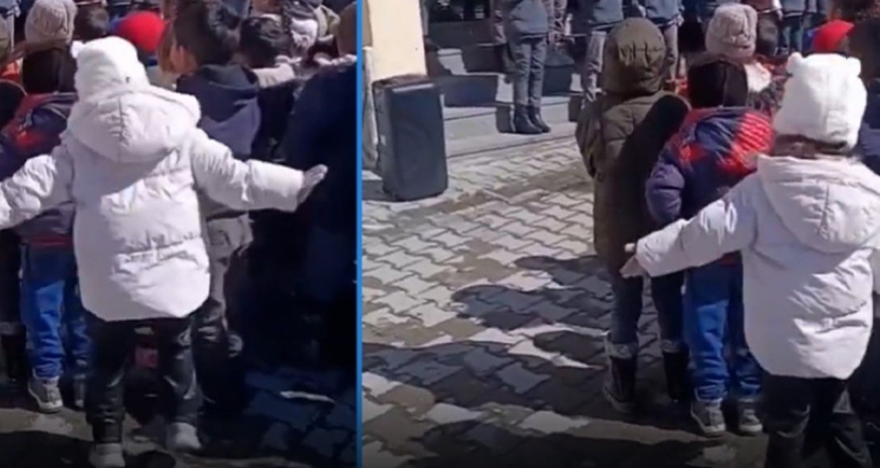 'Kabe'de Hacılar' ilahisiyle dans eden miniğin ailesi ilk kez konuştu