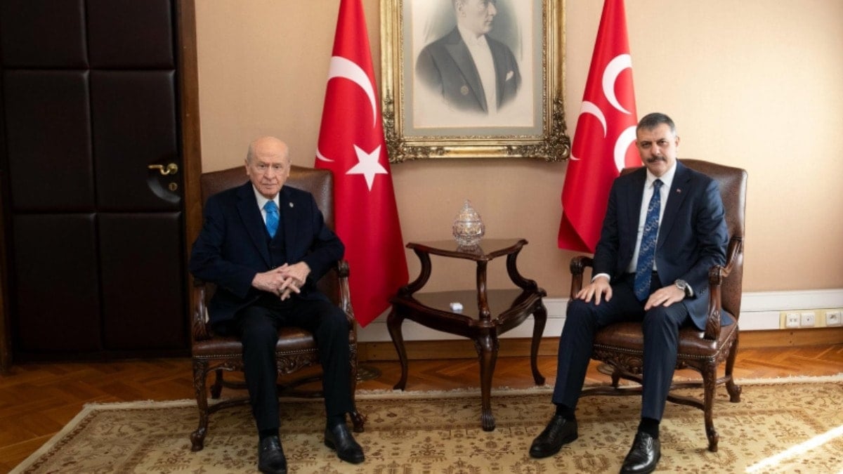 İçişleri Bakanı Çiftçi'den Bahçeli'ye ziyaret