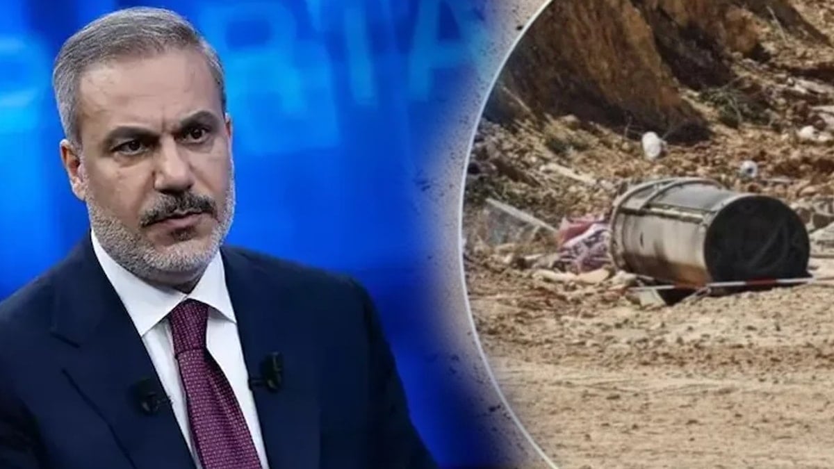 Fidan, düşürülen füzelerin ateşlendiği yeri açıkladı