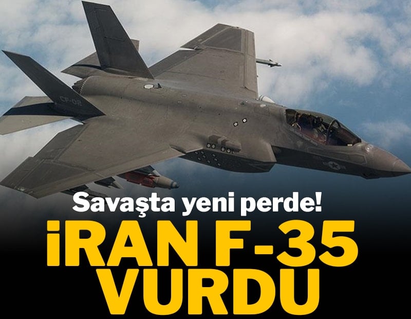 ABD'ya ait F-35 vuruldu
