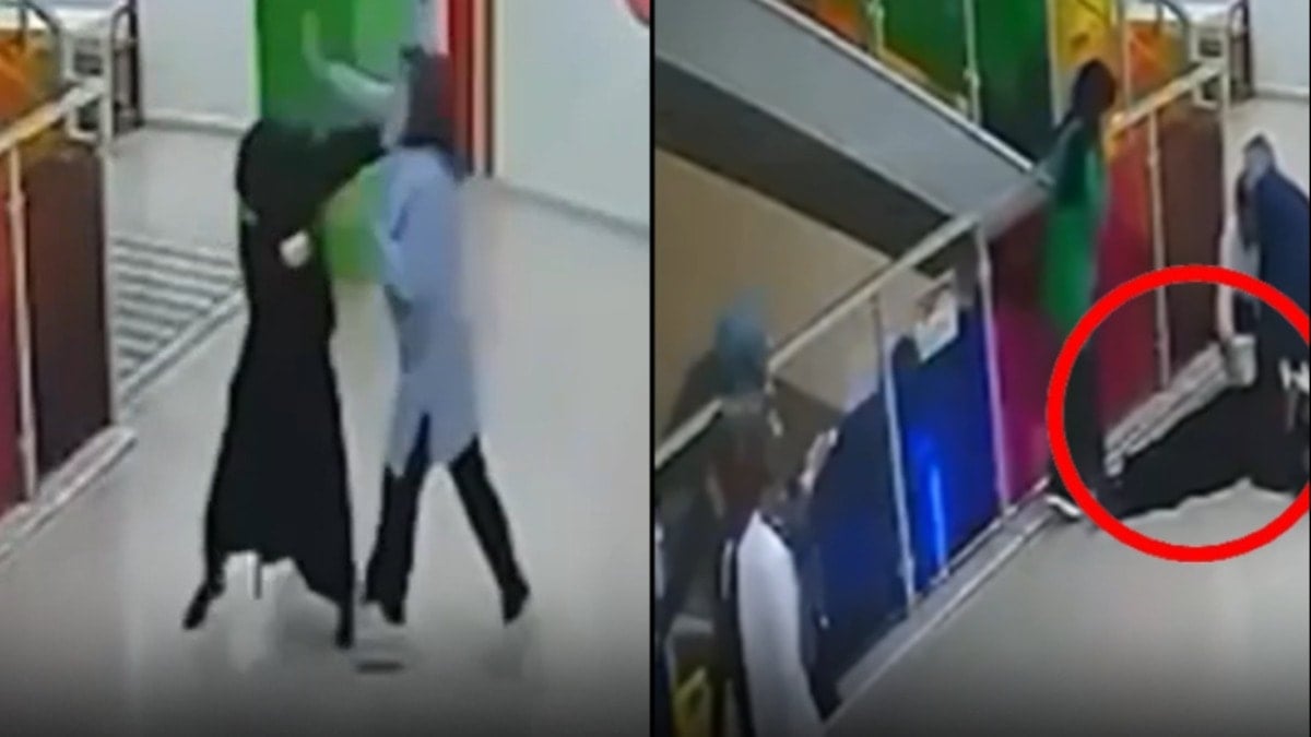 Kadın müdür yardımcısını döverek bayılttılar! 
