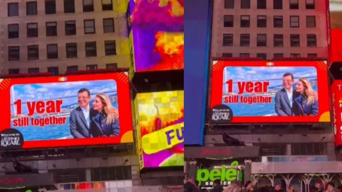 İmamoğlu 19 Mart’ın yıl dönümünde Times Meydanı’nda!