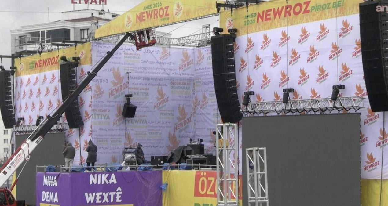 Son dakika... Diyarbakır'da Nevruz kutlamaları başladı