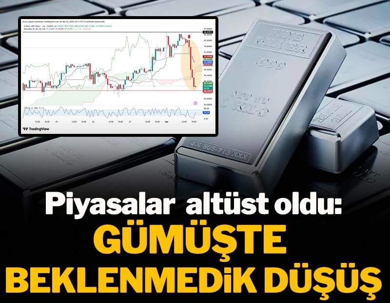 Piyasalar altüst oldu: Gümüşte beklenmedik düşüş