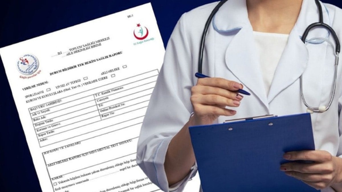 Yok öyle bedava sağlık raporu!