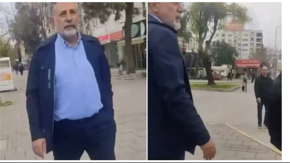 'İşten çıkardınız' dedi eski başkana sokak ortasına beddua etti