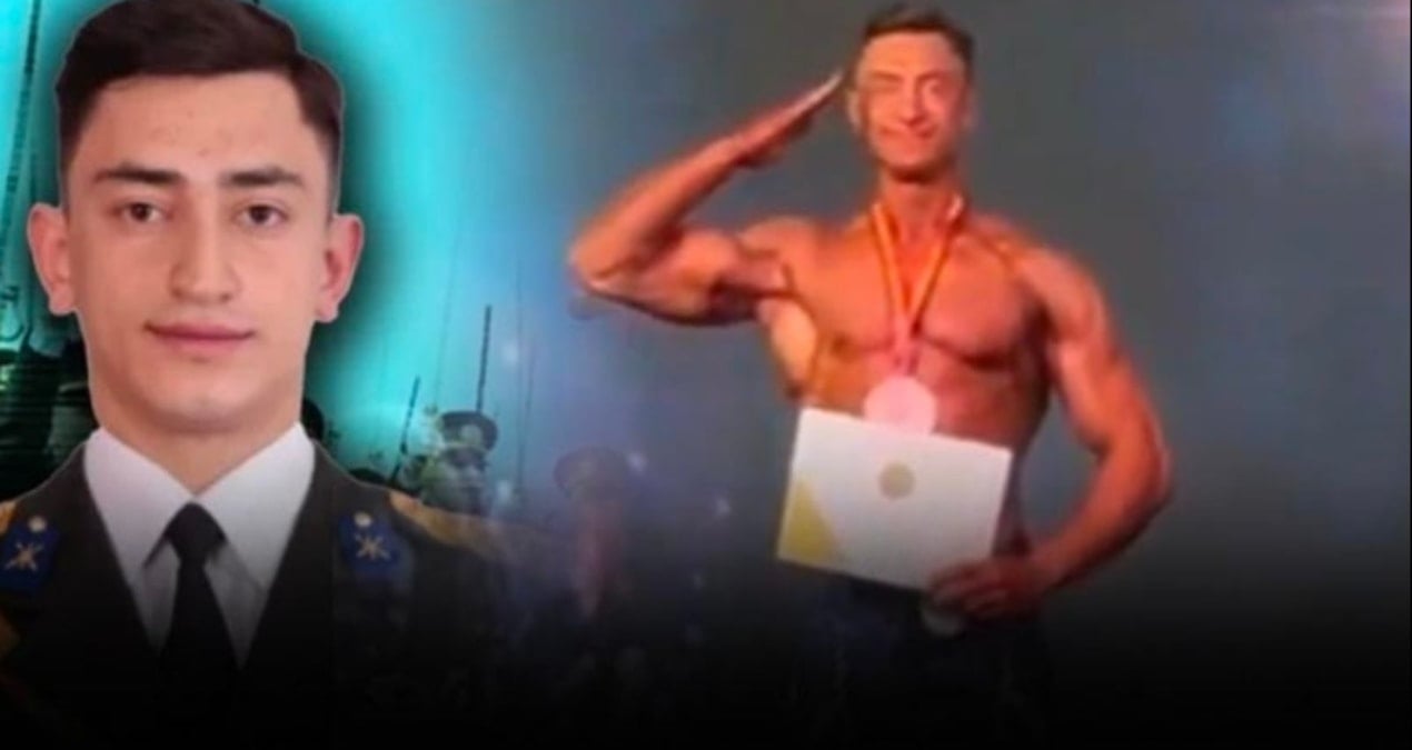 TSK'dan İhraç edilen Teğmen Serhat Gündar turnuvada kazandığı madalyayı asker selamı ile kutladı