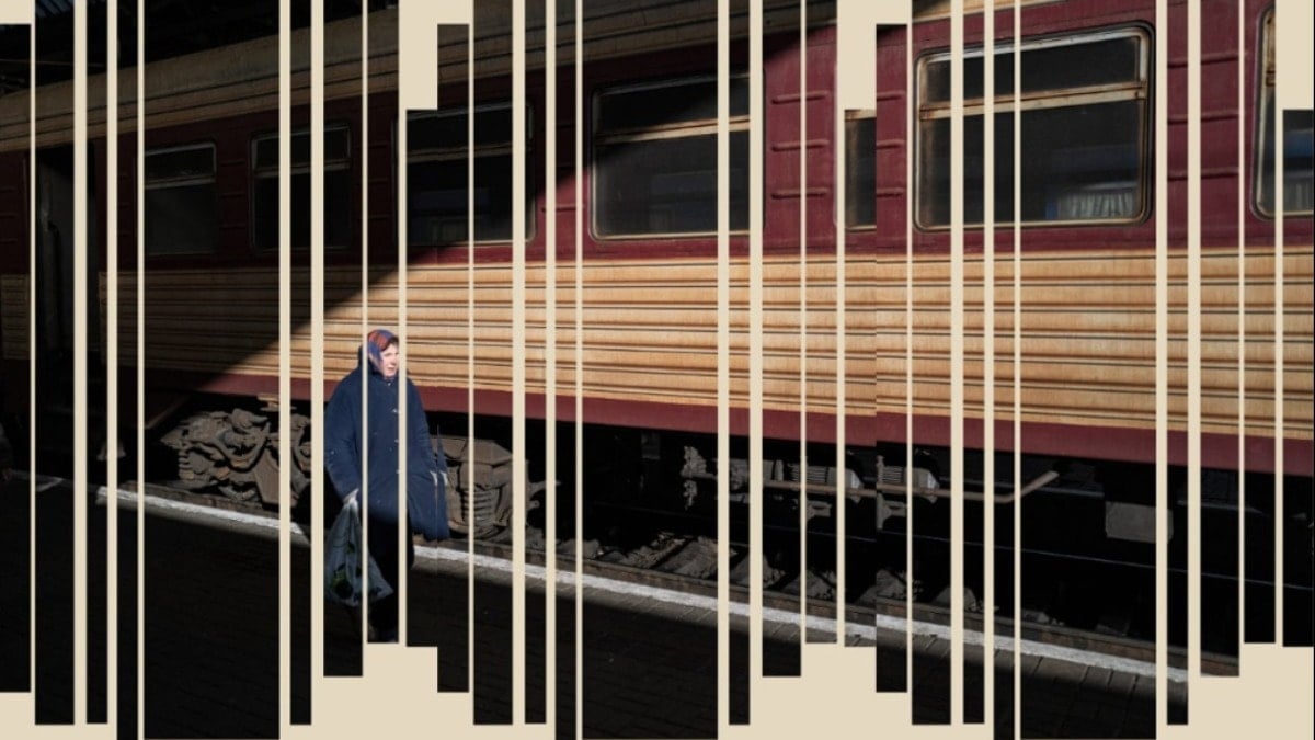 Ukrayna'dan yürek burkan demiryolu hikâyeleri